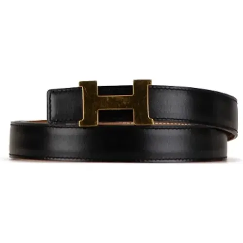 Pre-owned Belts, female, , Size: ONE SIZE Pre-owned Leather belts - Hermès Vintage - Modalova