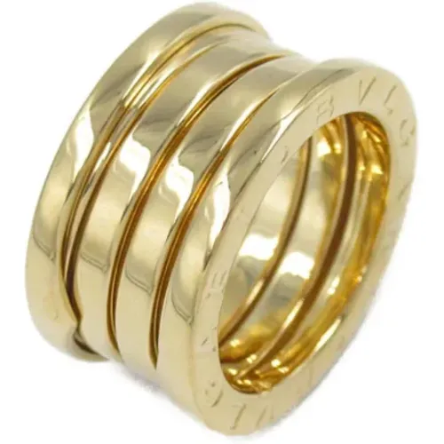 Pre-owned Metal rings , female, Sizes: ONE SIZE - Bvlgari Vintage - Modalova