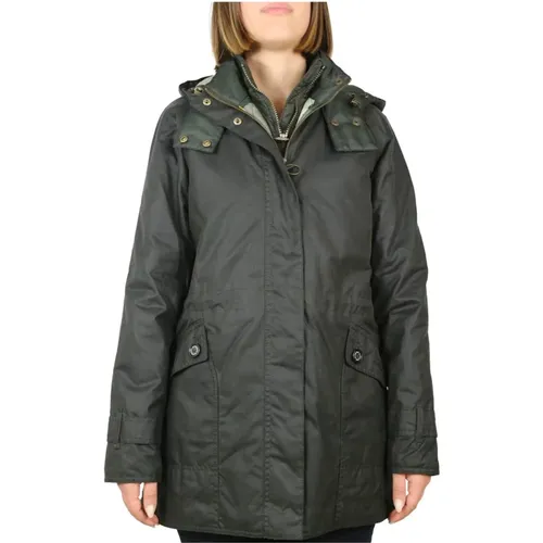 Cotton Wax Jacket , female, Sizes: XS, L, S - Barbour - Modalova