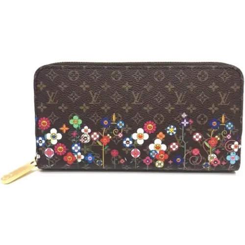 Pre-owned Wallets, female, , Size: ONE SIZE Pre-owned Canvas wallets - Louis Vuitton Vintage - Modalova