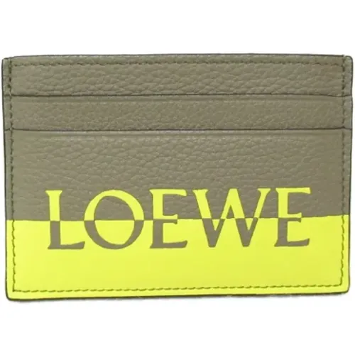 Pre-owned Wallets, female, , Size: ONE SIZE Pre-owned Leather wallets - Loewe Pre-owned - Modalova