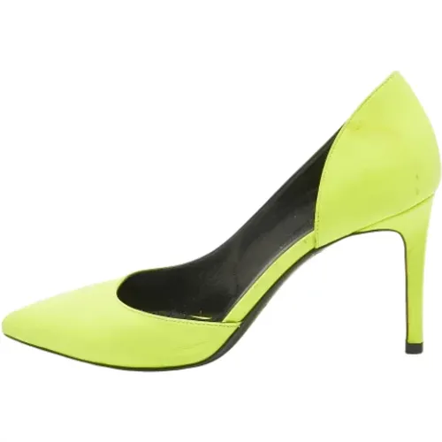 Pre-owned Pumps, female, , Size: 6 US Pre-owned Leather heels - Yves Saint Laurent Vintage - Modalova