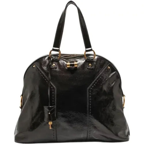 Pre-owned Leather shoulder-bags , female, Sizes: ONE SIZE - Yves Saint Laurent Vintage - Modalova