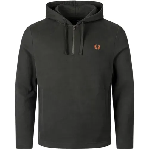 Hoodies, male, , Size: L Stylish Sweatshirt for Men - Fred Perry - Modalova