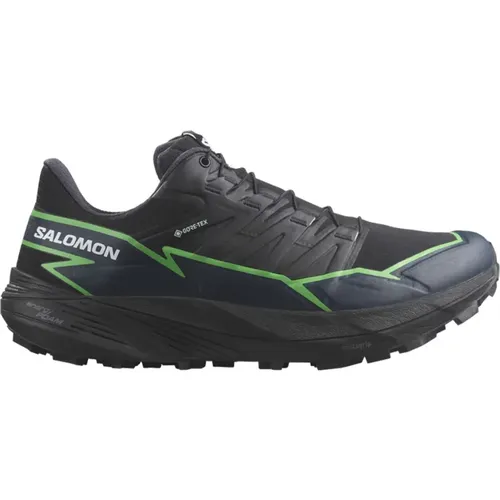 Green Gecko Thundercross GTX , male, Sizes: 7 1/2 UK, 10 UK, 11 UK, 8 1/2 UK, 11 1/2 UK, 9 UK - Salomon - Modalova