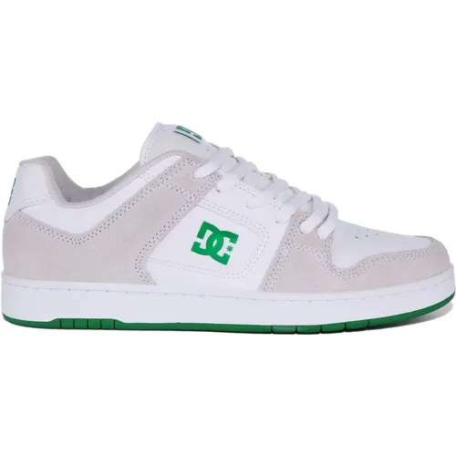 Manteca 4 Skate Shoes White Green , male, Sizes: 10 1/2 UK - DC Shoes - Modalova