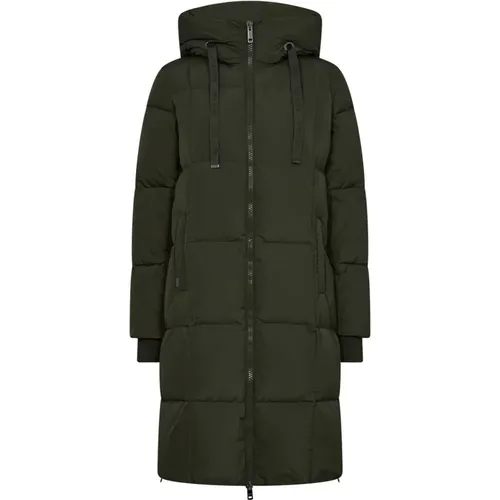 Langer Daunenmantel Jacke Rosin , Damen, Größe: M - MOS MOSH - Modalova