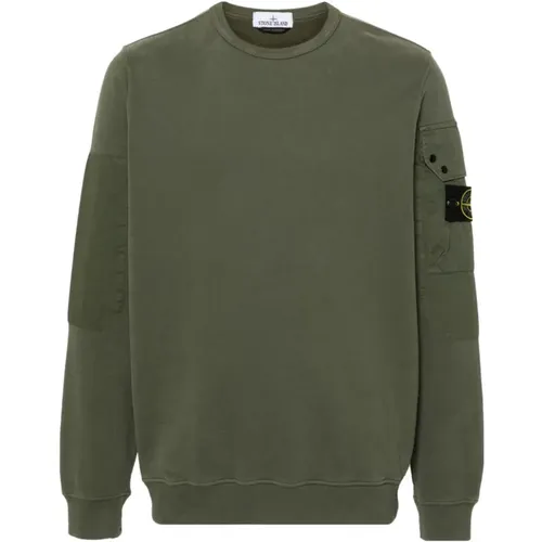 Sweater with Flap Pocket , male, Sizes: XL, L, 2XL, S, M - Stone Island - Modalova