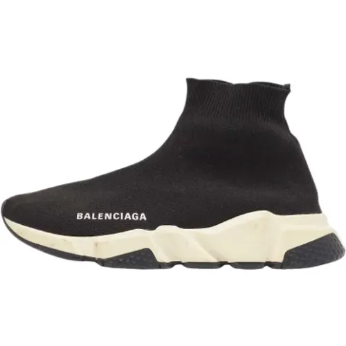 Pre-owned Fabric sneakers , female, Sizes: 4 UK - Balenciaga Vintage - Modalova