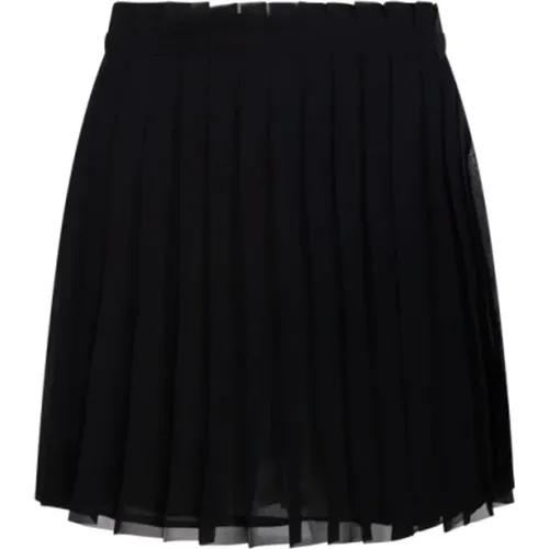 Short Skirts, female, , Size: S Pleated Skirt in - Ami Paris - Modalova