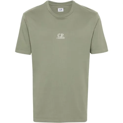 T-Shirts , male, Sizes: XL, L, M, 2XL - C.P. Company - Modalova