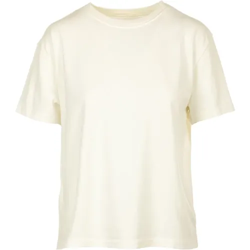 Weißes Top T-Shirt , Damen, Größe: XS - Bl'ker - Modalova