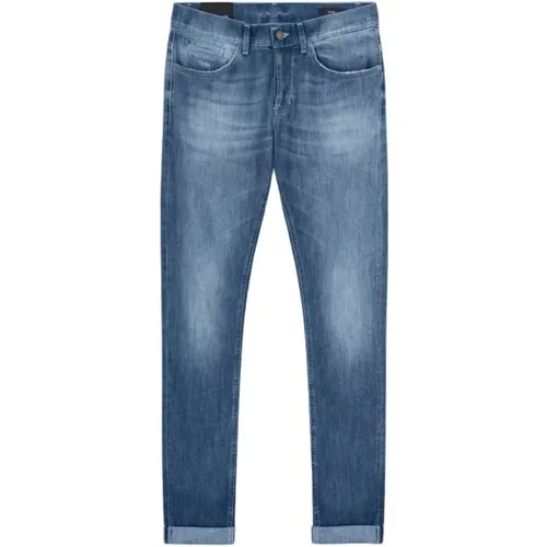 George Skinny Fit Jeans , Herren, Größe: W33 - Dondup - Modalova