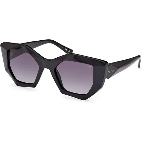 Einzigartige geometrische Sonnenbrille für Frauen , Damen, Größe: 50 MM - Guess - Modalova