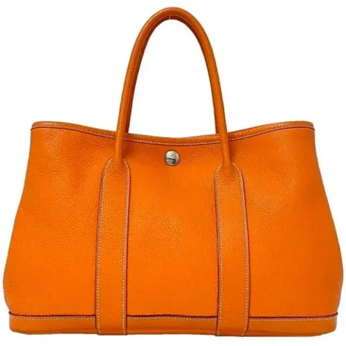 Pre-owned Tote Bags, female, , Size: ONE SIZE Pre-owned Fabric handbags - Hermès Vintage - Modalova