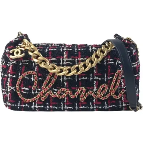 Pre-owned Shoulder Bags, female, , Size: ONE SIZE Pre-owned Wool chanel-bags - Chanel Vintage - Modalova