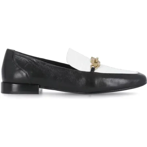 Leather Loafer Round Toe , female, Sizes: 4 1/2 UK - TORY BURCH - Modalova