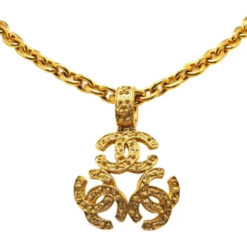 Pre-owned Jewellery, female, , Size: ONE SIZE Pre-owned Metal necklaces - Chanel Vintage - Modalova