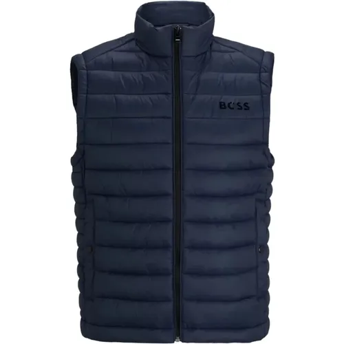 Sleeveless Quilted Vest , male, Sizes: XL, M, L, 2XL - Boss - Modalova