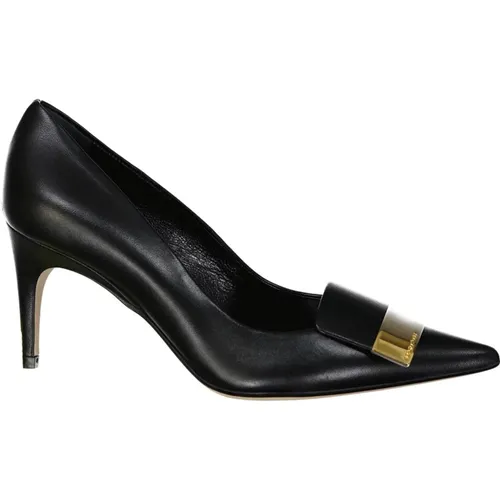 Leather Pointed Toe Pumps , female, Sizes: 3 UK - Sergio Rossi - Modalova