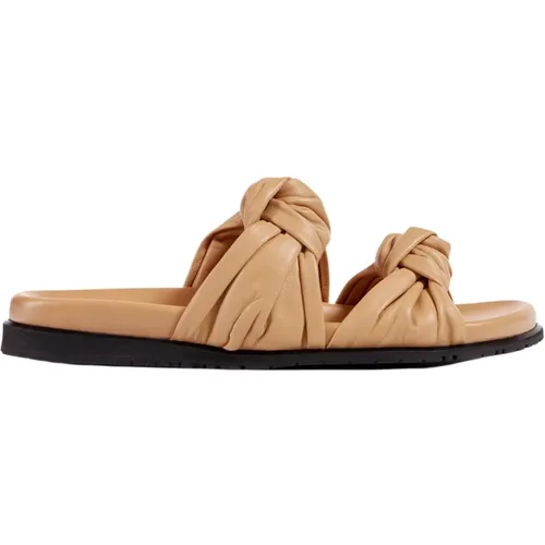 Tye Slide , female, Sizes: 4 UK, 3 UK, 2 UK, 5 UK - Dear Frances - Modalova