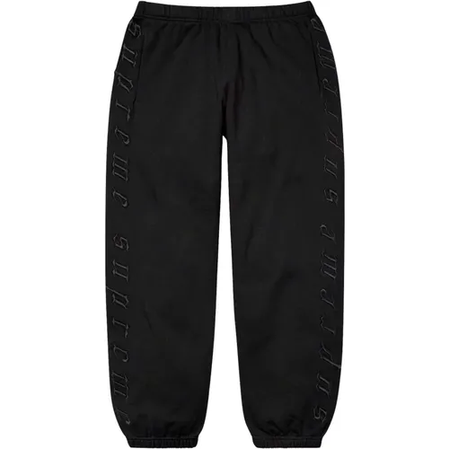 Embroidery Sweatpant Limited Edition , male, Sizes: M - Supreme - Modalova