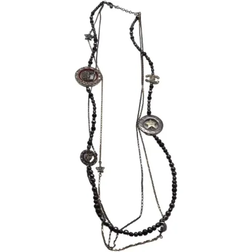 Pre-owned Jewellery, female, , Size: ONE SIZE Pre-owned Metal necklaces - Chanel Vintage - Modalova