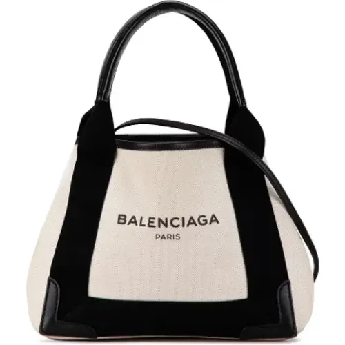 Pre-owned Handbags, female, , Size: ONE SIZE Pre-owned Canvas balenciaga-bags - Balenciaga Vintage - Modalova