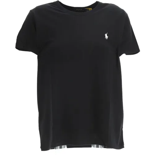 Kurzarm T-Shirt , Damen, Größe: L - Polo Ralph Lauren - Modalova