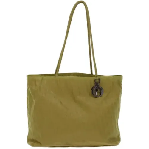 Pre-owned Canvas totes , female, Sizes: ONE SIZE - Dior Vintage - Modalova