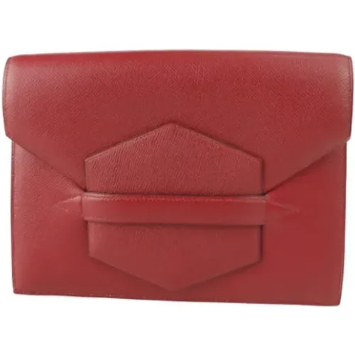 Pre-owned Clutches, female, , Size: ONE SIZE Pre-owned Fabric clutches - Hermès Vintage - Modalova