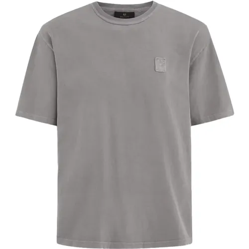 Mineral Outliner T-Shirt Size: S, colour: Cloud Grey , male, Sizes: M, L, S - Belstaff - Modalova