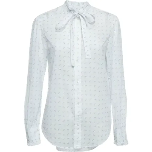 Pre-owned Shirts & Blouses, female, , Size: M Pre-owned Cotton tops - Ralph Lauren Pre-owned - Modalova