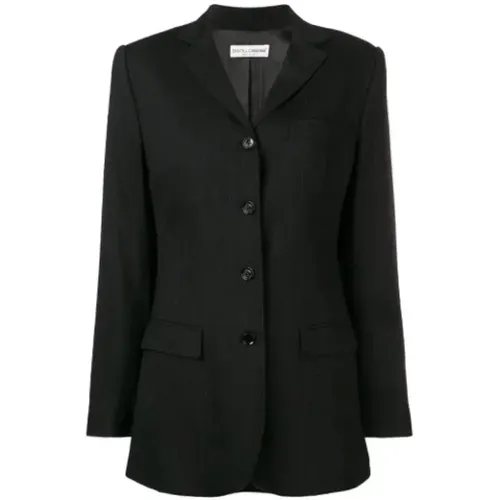 Pre-owned Jackets, female, , Size: 3XL Pre-owned Wool outerwear - Dolce & Gabbana Pre-owned - Modalova