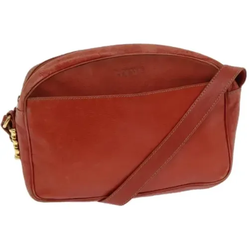 Pre-owned Cross Body Bags, female, , Size: ONE SIZE Pre-owned Leather shoulder-bags - Loewe Pre-owned - Modalova