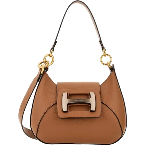 Leather Bags for Stylish Look , female, Sizes: ONE SIZE - Hogan - Modalova