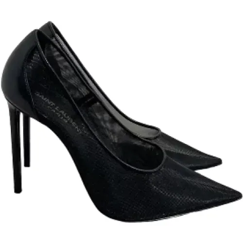 Pre-owned Pumps, female, , Size: 6 US Pre-owned Leather heels - Yves Saint Laurent Vintage - Modalova