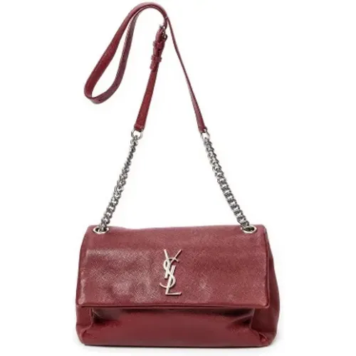 Pre-owned Cross Body Bags, female, , Size: ONE SIZE Pre-owned Leather shoulder-bags - Yves Saint Laurent Vintage - Modalova