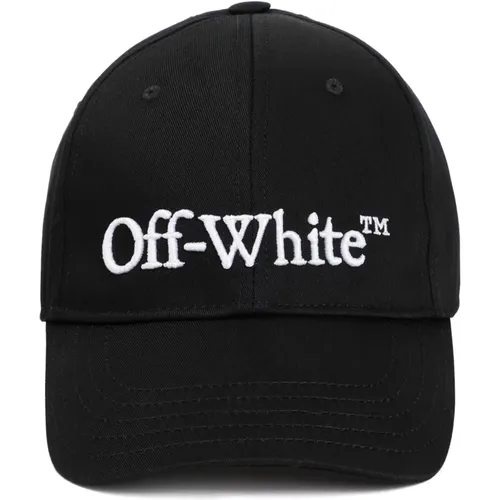 Baseball Cap with White Logo , male, Sizes: M - Off White - Modalova