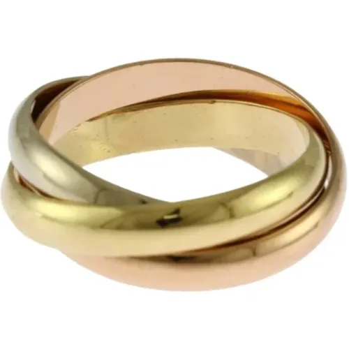 Pre-owned Jewellery, female, , Size: ONE SIZE Pre-owned Gold rings - Cartier Vintage - Modalova