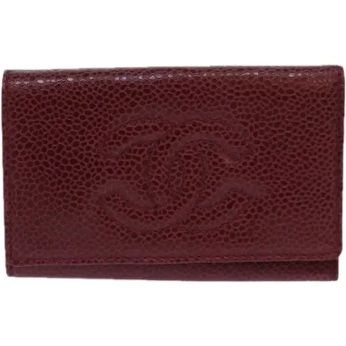 Pre-owned Leather wallets , female, Sizes: ONE SIZE - Chanel Vintage - Modalova