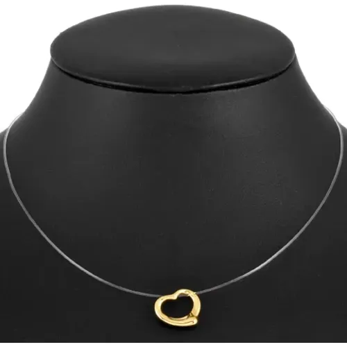 Pre-owned Jewellery, female, , Size: ONE SIZE Pre-owned Gold necklaces - Tiffany & Co. Pre-owned - Modalova