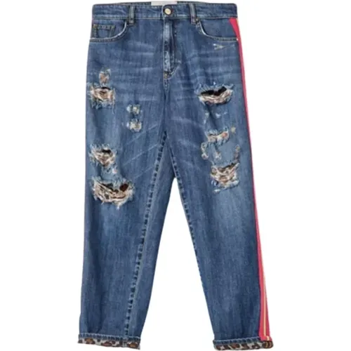 Stylish Denim Jeans , female, Sizes: 2XS, L, S - Blugirl - Modalova