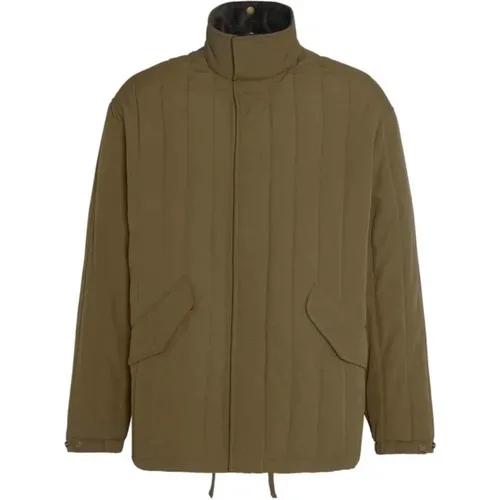 Field Quilted Jacket Light Sage , male, Sizes: M, L, S - Barbour - Modalova