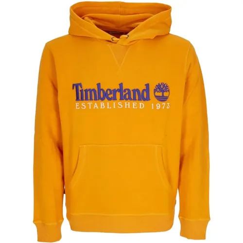 Hoodies, male, , Size: S 50th Anniversary Hoodie Dark Cheddar - Timberland - Modalova