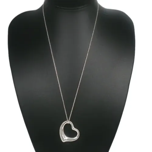 Pre-owned Jewellery, female, , Size: ONE SIZE Pre-owned Silver necklaces - Tiffany & Co. Pre-owned - Modalova