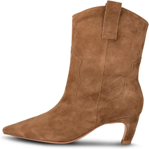 Western-inspired suede boots , female, Sizes: 8 UK, 3 UK, 4 UK - Shoe the Bear - Modalova