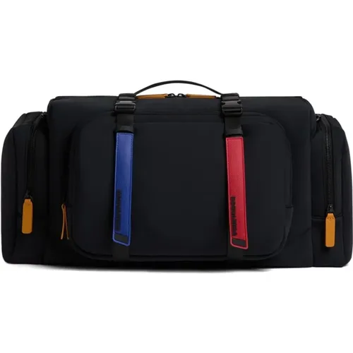 Black Duffle Suitcases , male, Sizes: ONE SIZE - Dsquared2 - Modalova
