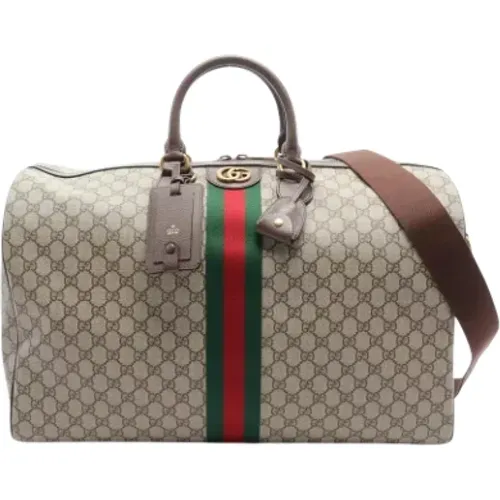 Pre-owned Weekend Bags, female, , Size: ONE SIZE Pre-owned Leather gucci-bags - Gucci Vintage - Modalova