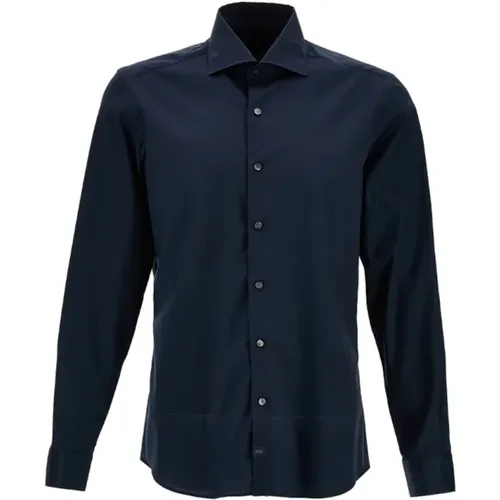 Stylish Shirts , male, Sizes: M - Fay - Modalova